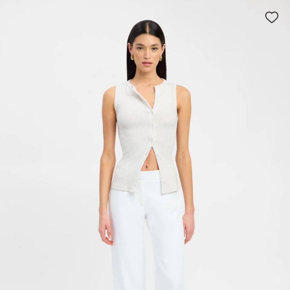 NWT KOOKAÏ BEC Button Tank